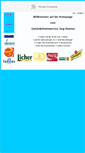 Mobile Screenshot of getraenkeservice-huemer.de